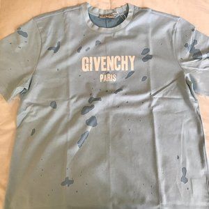 Givenchy Columbian Fit Distressed T-Shirt (Light B